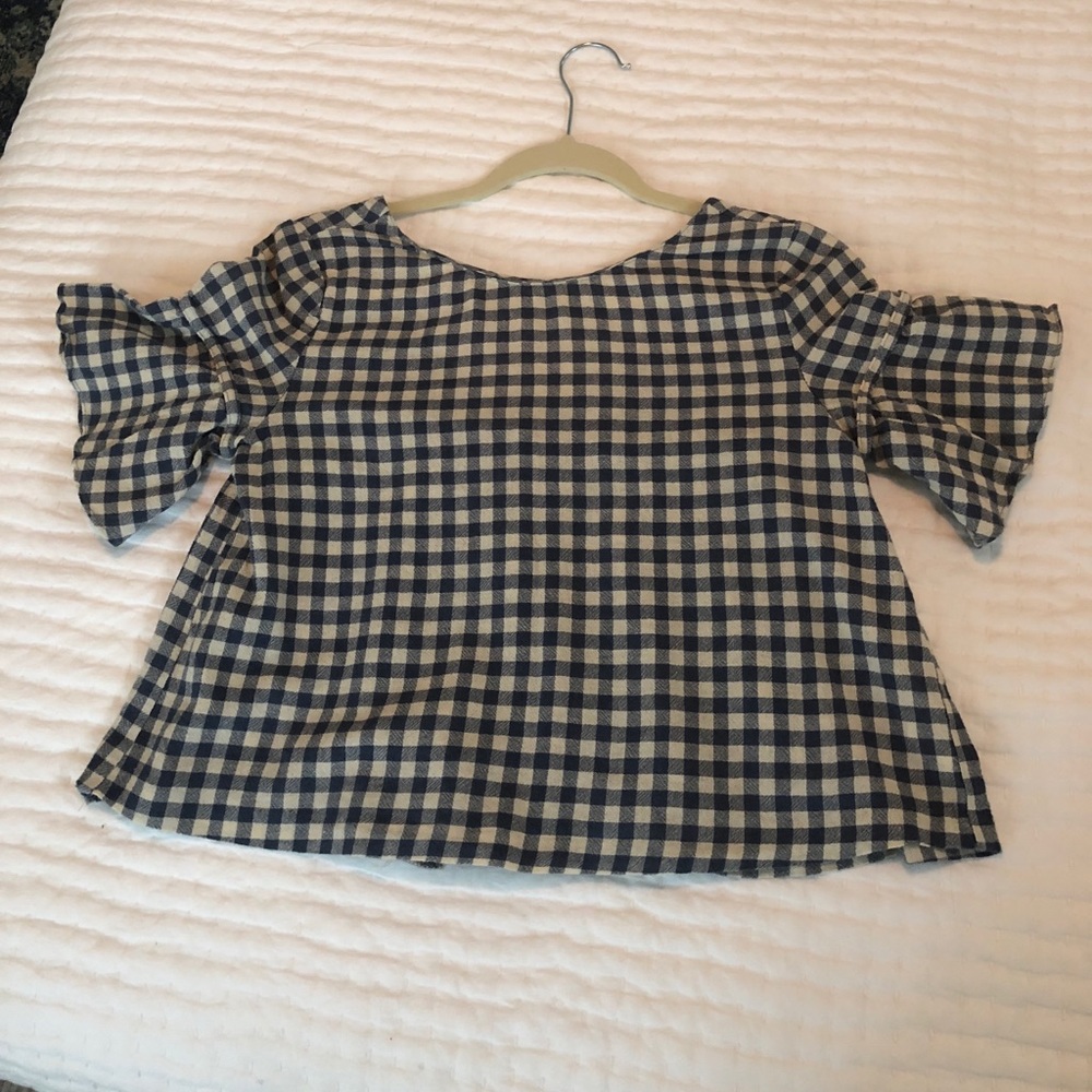 Zara gingham shirt